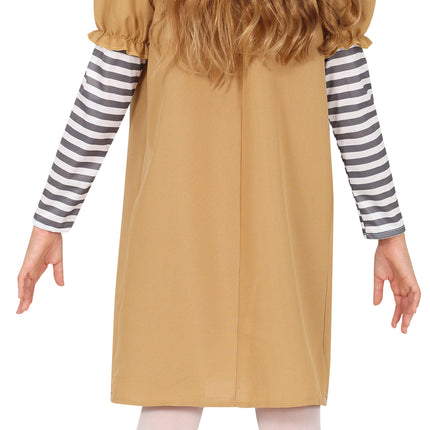 Halloween Kleid Mädchen Psycho Puppe