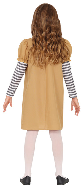 Halloween Kleid Mädchen Psycho Puppe