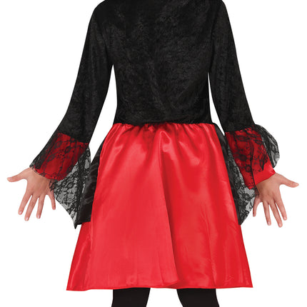 Halloween Kleid Mädchen Vampir