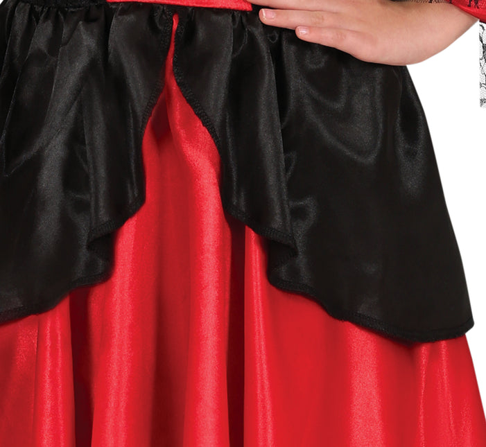 Halloween Kleid Mädchen Vampir