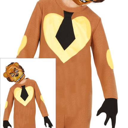 Halloween Kostüm Kind Roboter Tedy