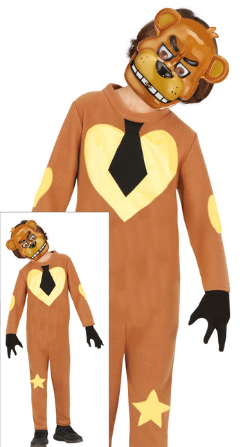 Halloween Kostüm Kind Roboter Tedy