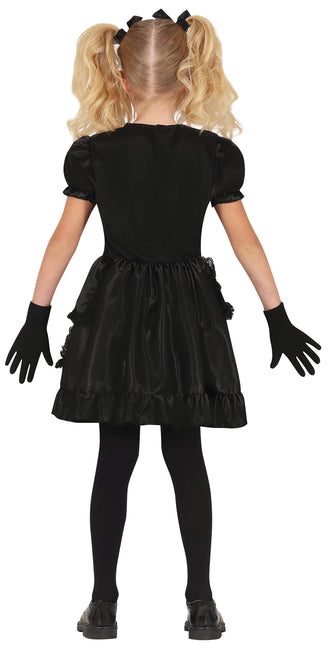 Halloween Kleid Mädchen Porzellanpuppe