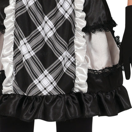 Halloween Kleid Mädchen Porzellanpuppe