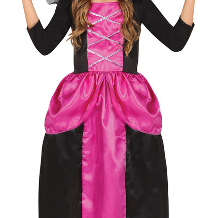 Halloween Kleid Rosa Mädchen Fee