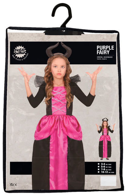 Halloween Kleid Rosa Mädchen Fee