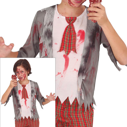 Halloween Kostüm Junge Zombie Gelehrter