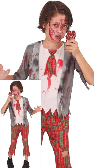 Halloween Kostüm Junge Zombie Gelehrter
