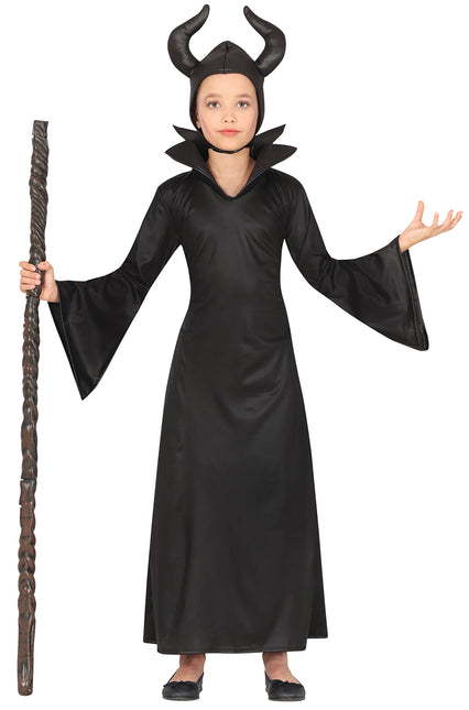Halloween Kleid Mädchen Wütende Fee