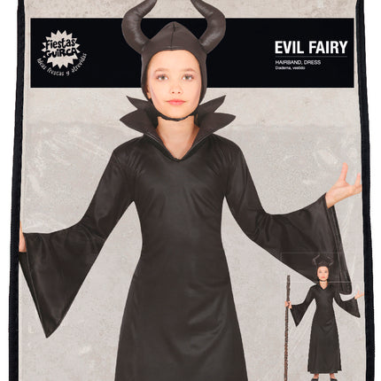 Halloween Kleid Mädchen Wütende Fee