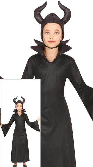 Halloween Kleid Mädchen Wütende Fee