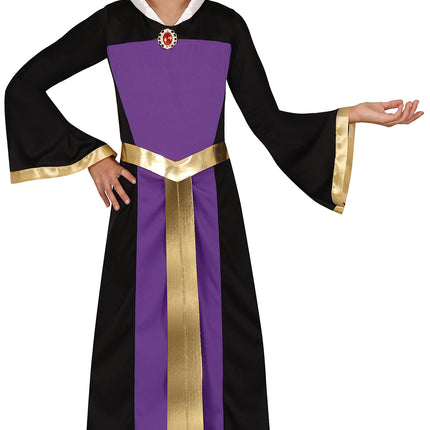 Halloween Kleid Lila Mädchen Königin