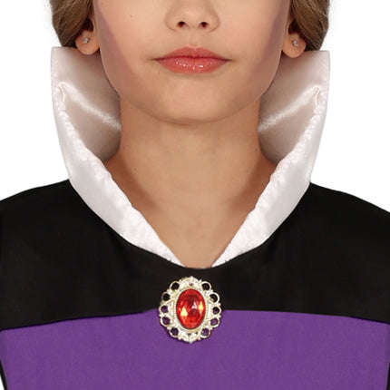 Halloween Kleid Lila Mädchen Königin