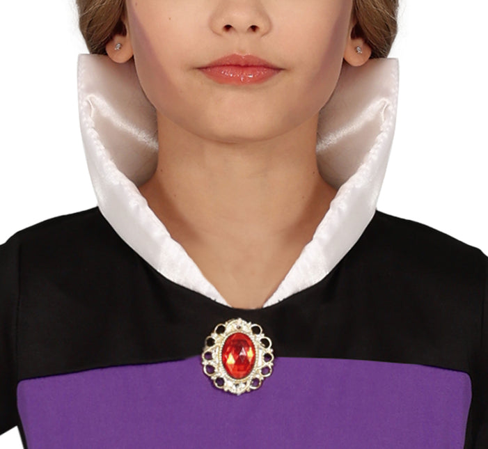 Halloween Kleid Lila Mädchen Königin