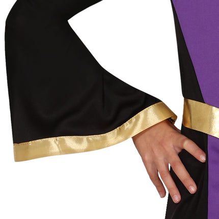 Halloween Kleid Lila Mädchen Königin