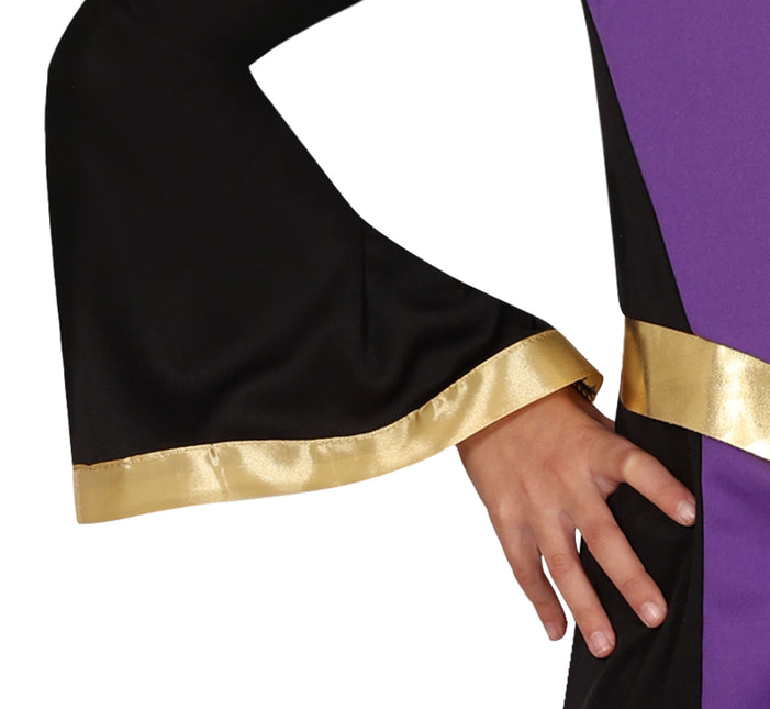 Halloween Kleid Lila Mädchen Königin