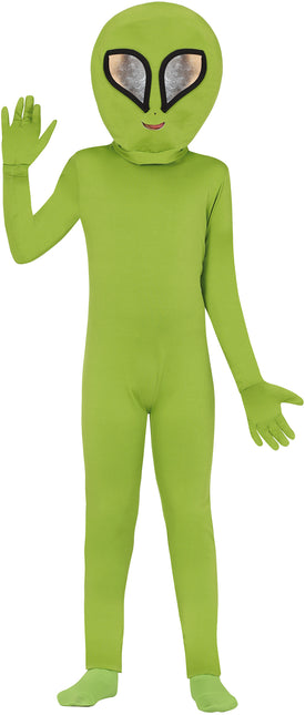 Alien Anzug Grünes Kind