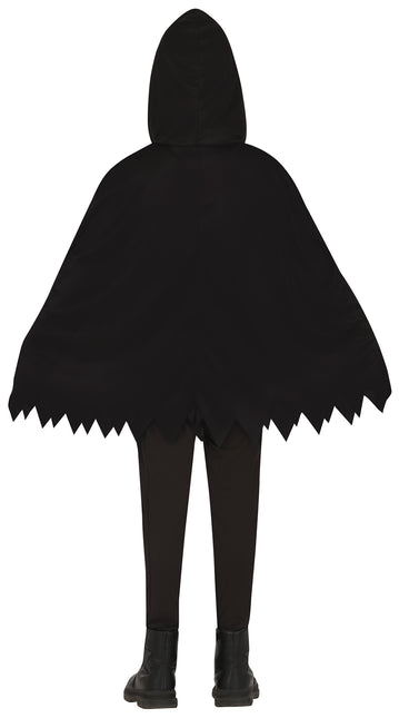 Halloween Kostüm Kind Skelett Poncho
