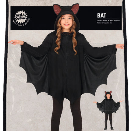Halloween Kostüm Kind Fledermaus