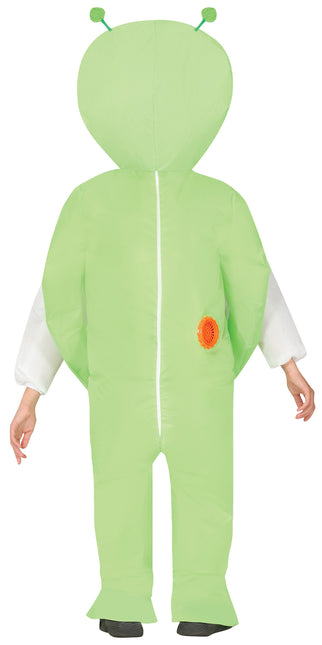 Alien Suit Green Child Carry Me