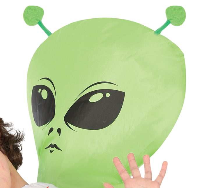 Alien Suit Green Child Carry Me