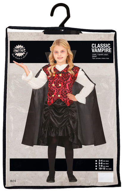 Halloween Kostüm Mädchen Vampir