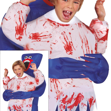Alien Suit Blue Child Carry Me