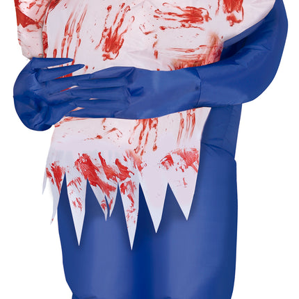 Alien Suit Blue Child Carry Me