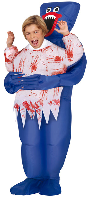 Alien Suit Blue Child Carry Me