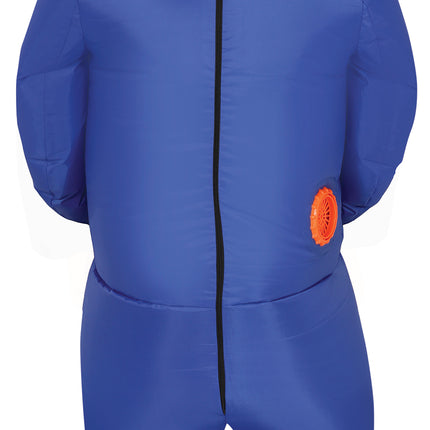 Alien Suit Blue Child Carry Me