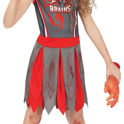 Halloween Kleid Mädchen Zombie Cheerleader