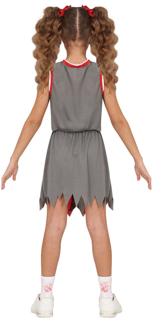 Halloween Kleid Mädchen Zombie Cheerleader