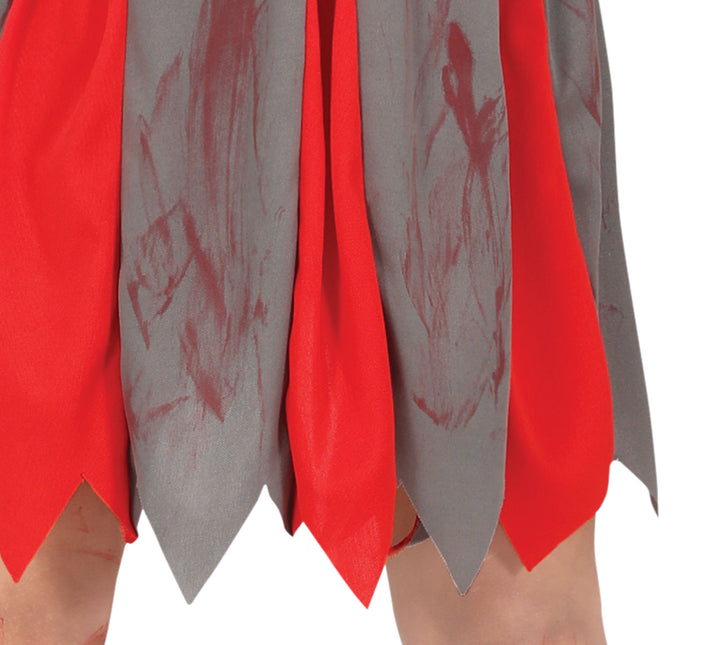 Halloween Kleid Mädchen Zombie Cheerleader