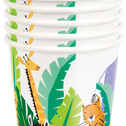 Safari Becher Papier 266ml 8Stk
