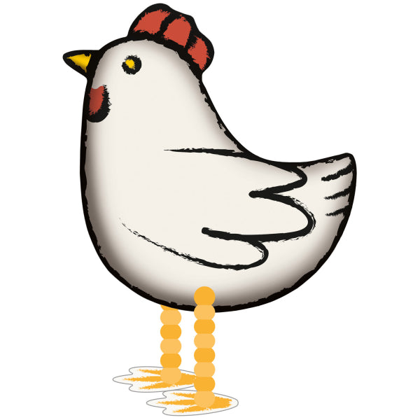 Huhn Airwalker Leer 18,5cm