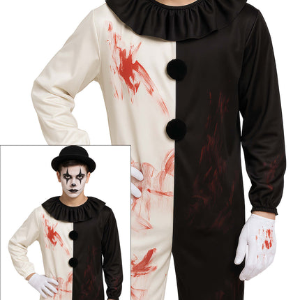 Clown Kostuum Zwart Wit Heren