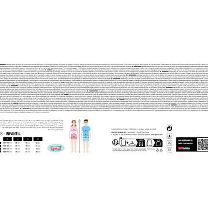 Orangefarbener Jumpsuit Junge Gefangener