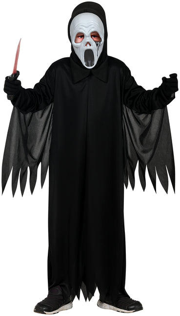 Halloween Kostüm Schwarzes Kind Geist