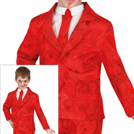 Halloween Kostüm Roter Junge
