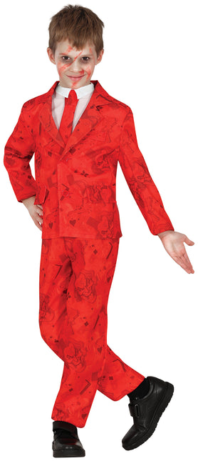 Halloween Kostüm Roter Junge