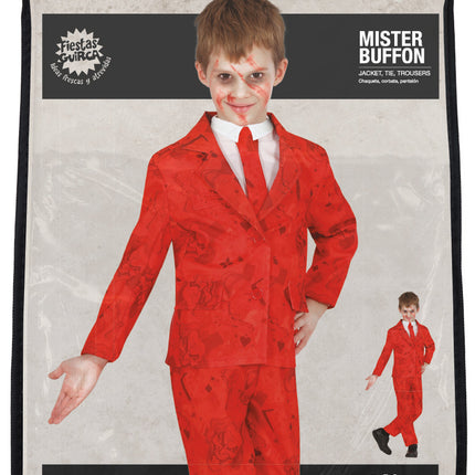 Halloween Kostüm Roter Junge