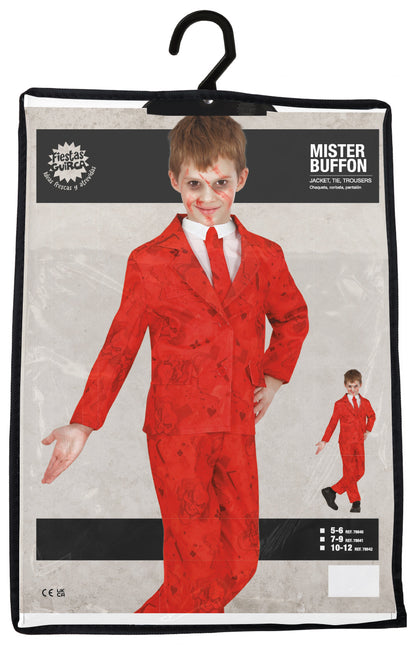 Halloween Kostüm Roter Junge