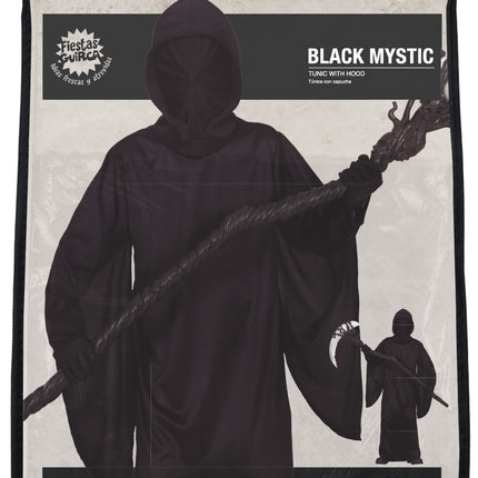 Halloween Kostüm Junge Schwarzer Mystiker