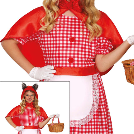 Halloween Kostüm Mädchen Rotkäppchen Wolf