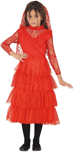 Halloween Kleid Rotes Mädchen