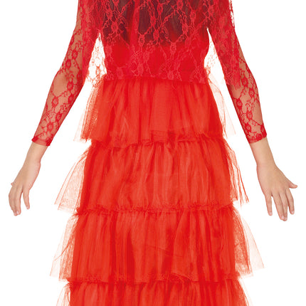 Halloween Kleid Rotes Mädchen
