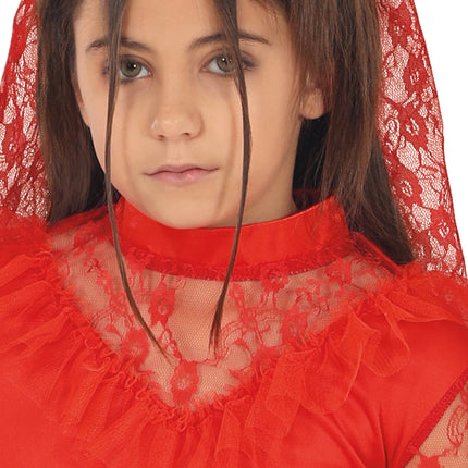 Halloween Kleid Rotes Mädchen