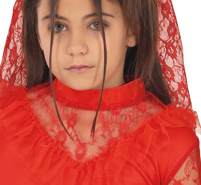 Halloween Kleid Rotes Mädchen