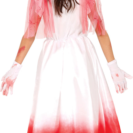 Halloween Kleid Mädchen mit Blut