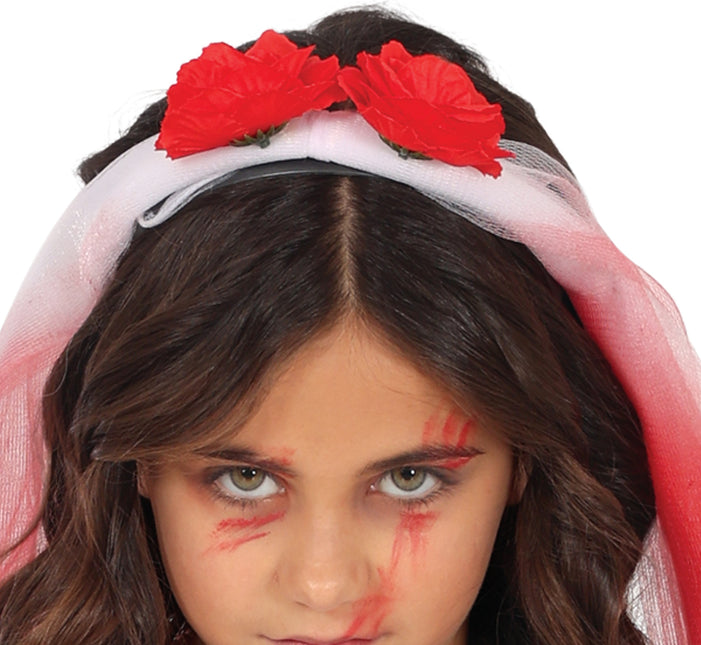 Halloween Kleid Mädchen mit Blut